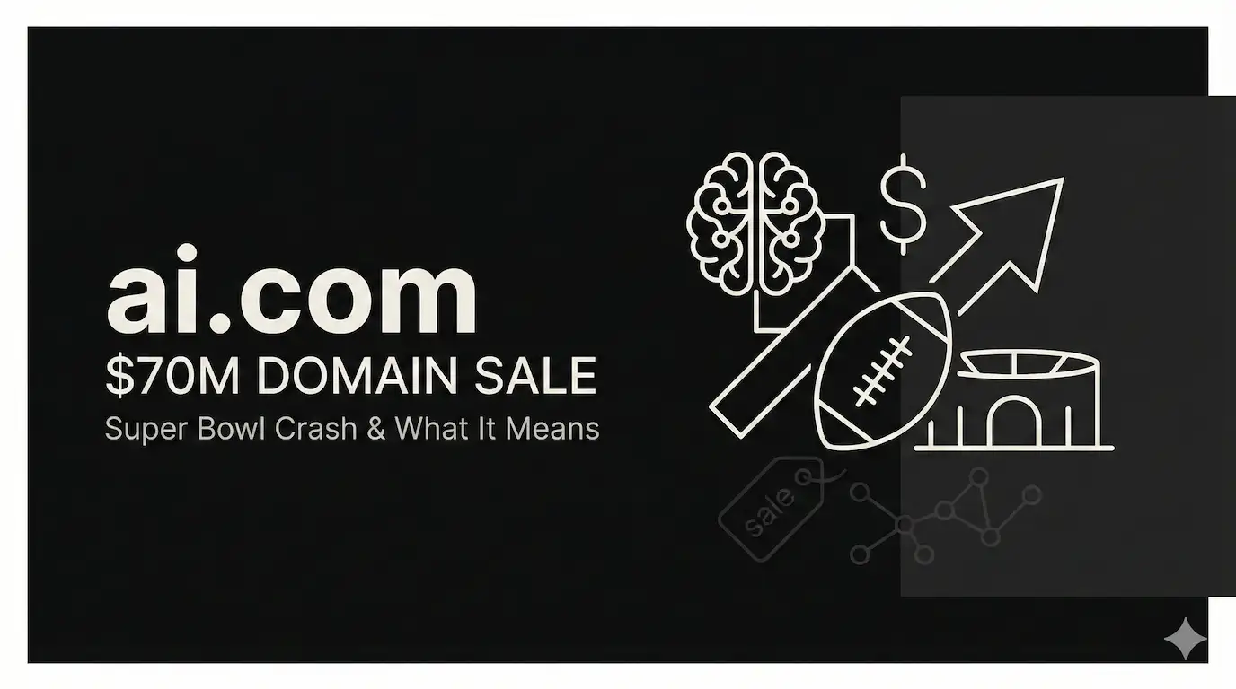 The $70M ai.com Bet: What the Super Bowl Crash Really Means