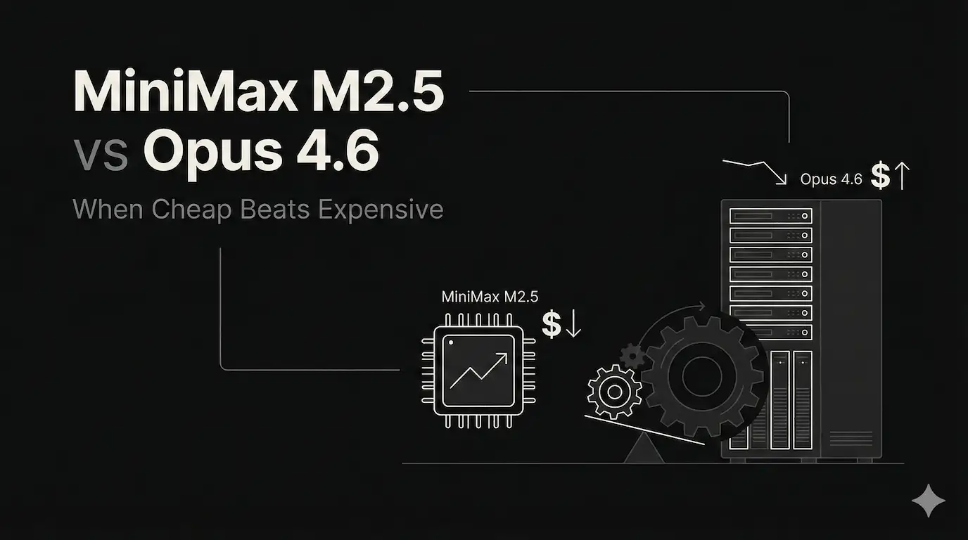 MiniMax M2.5 vs Opus 4.6: When Cheap Beats Expensive